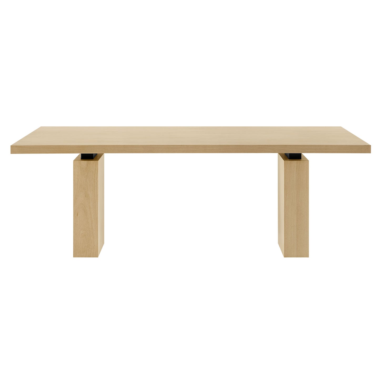 Piston 82" Rectangular Wood Dining Table by Furniture For America