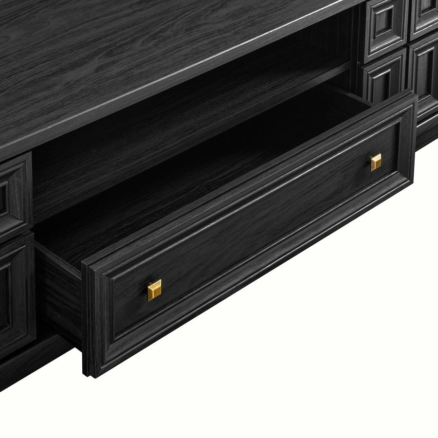 Maren 59" TV Stand in Black