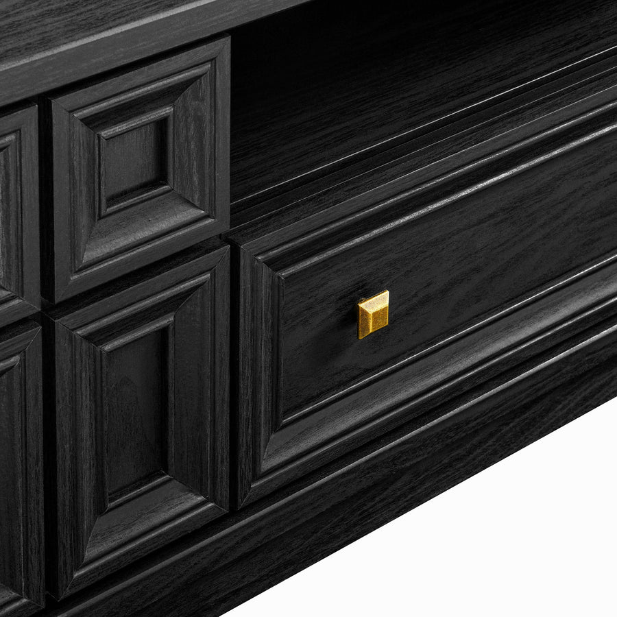 Maren 59" TV Stand in Black