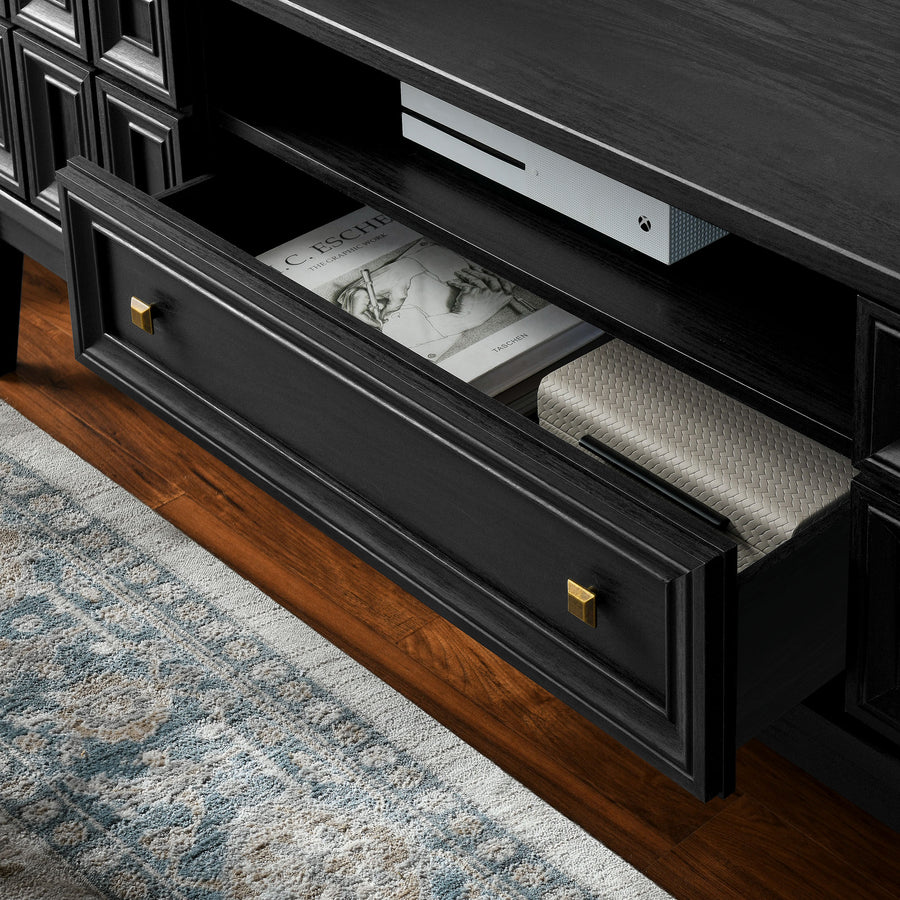 Maren 59" TV Stand in Black