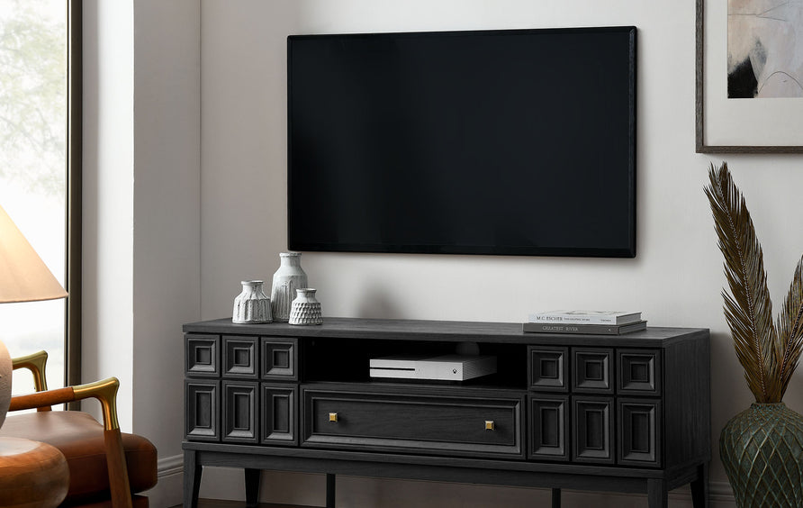 Maren 59" TV Stand in Black