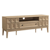 Maren 59" TV Stand in Light Oak