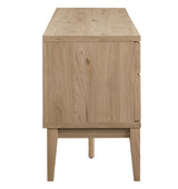 Maren 59" TV Stand in Light Oak