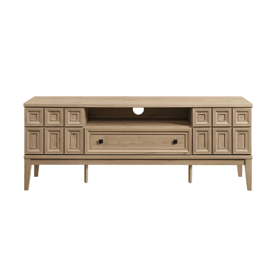 Maren 59" TV Stand in Light Oak