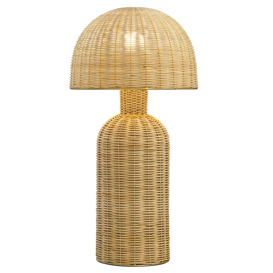 Anwen Rattan Table Lamp in Natural