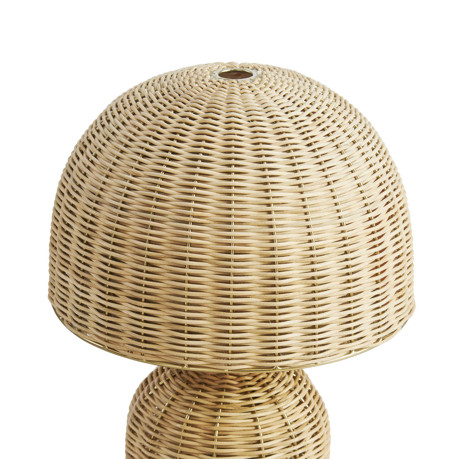 Anwen Rattan Table Lamp in Natural