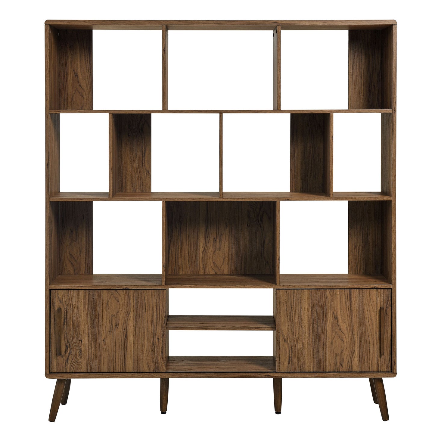 Transmit 59" Bookcase with Sliding Doors by Furniture For America