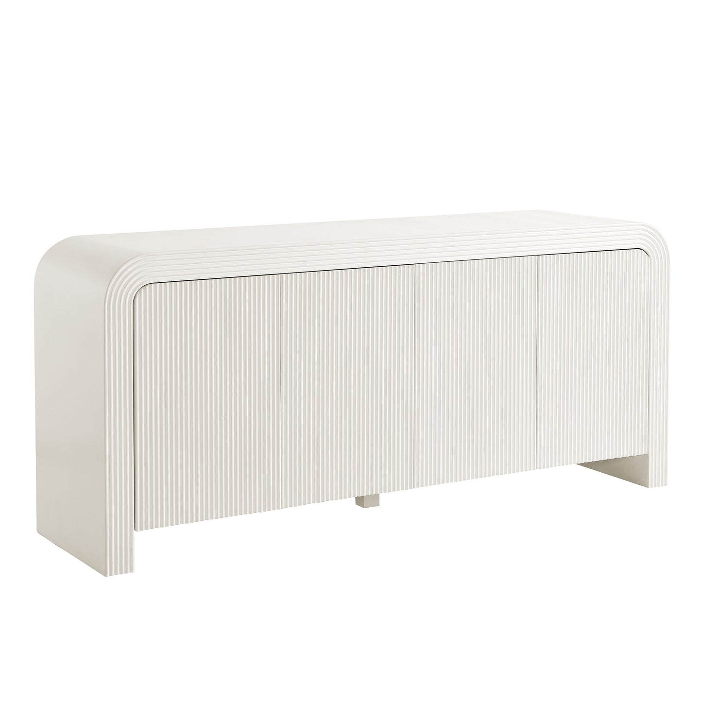 Waterflute 70" Fluted Sideboard Cabinet by Furniture For America