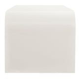 Odette 70" Fluted Sideboard Cabinet in White Matte