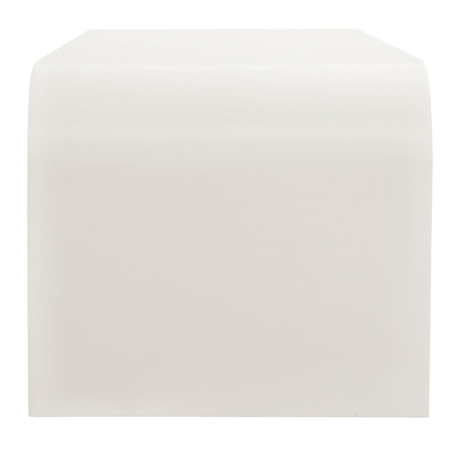 Odette 70" Fluted Sideboard Cabinet in White Matte