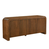 Odette 70" Fluted Sideboard Cabinet in Walnut