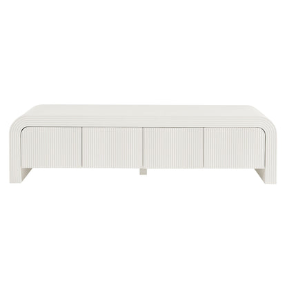 Waterflute 68" Fluted TV Stand by Furniture For America