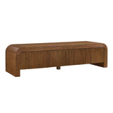 Odette 68" Fluted TV Stand in Walnut