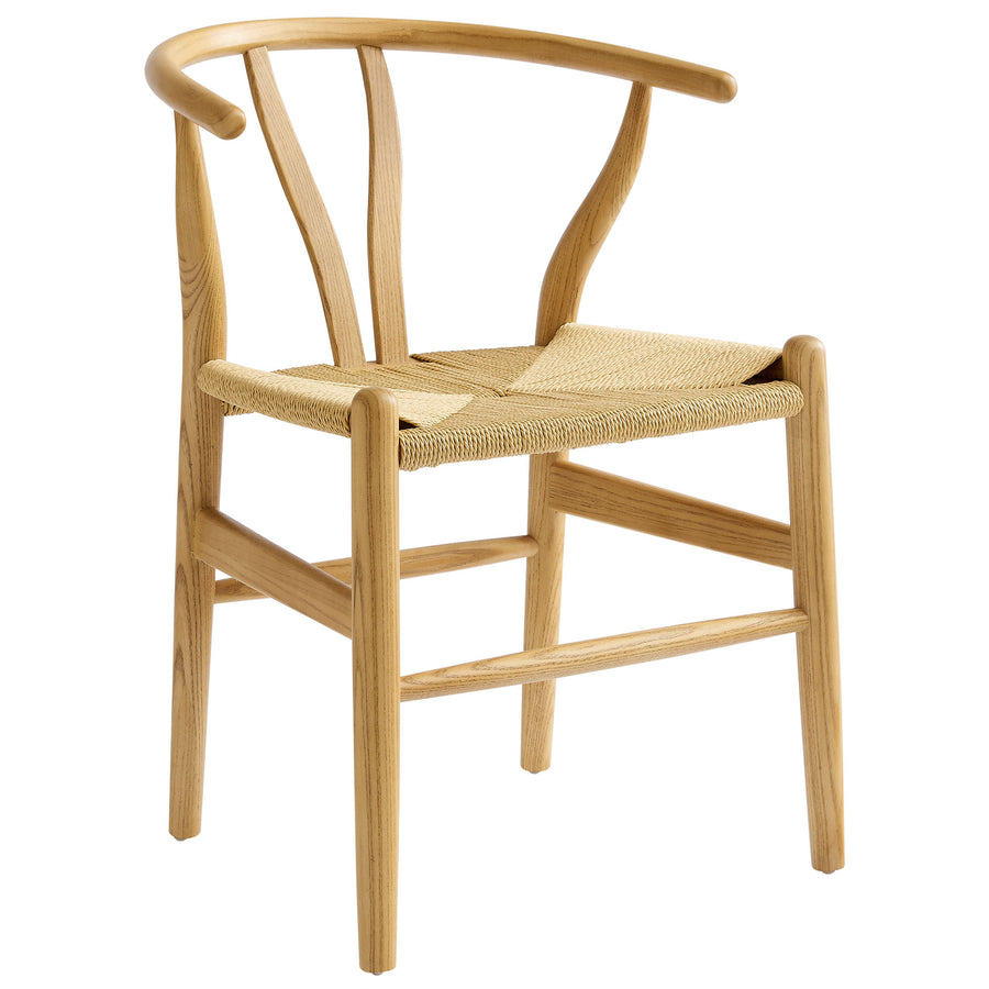 Sisal 29" Wood Dining Chair in Natural