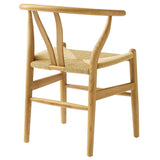 Sisal 29" Wood Dining Chair in Natural