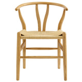 Sisal 29" Wood Dining Chair in Natural