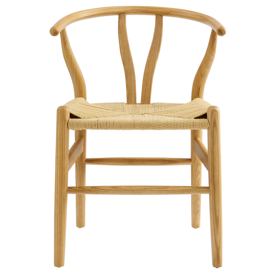 Sisal 29" Wood Dining Chair in Natural