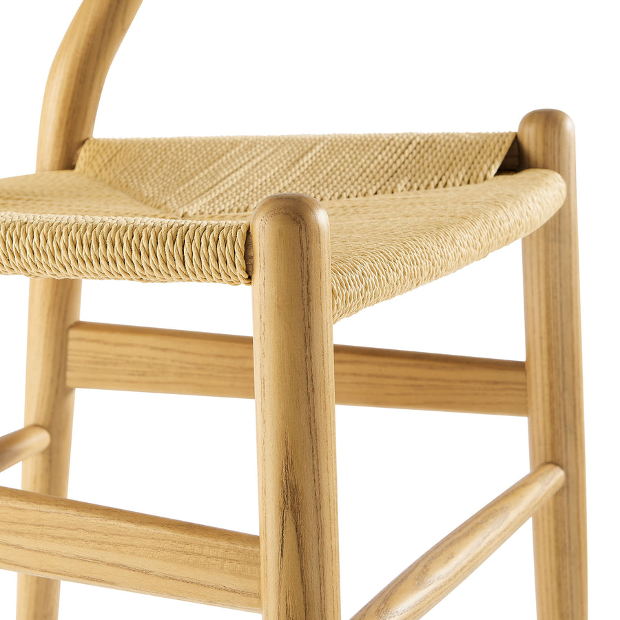 Sisal 29" Wood Dining Chair in Natural