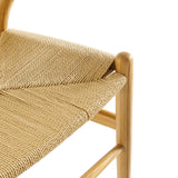 Sisal 29" Wood Dining Chair in Natural