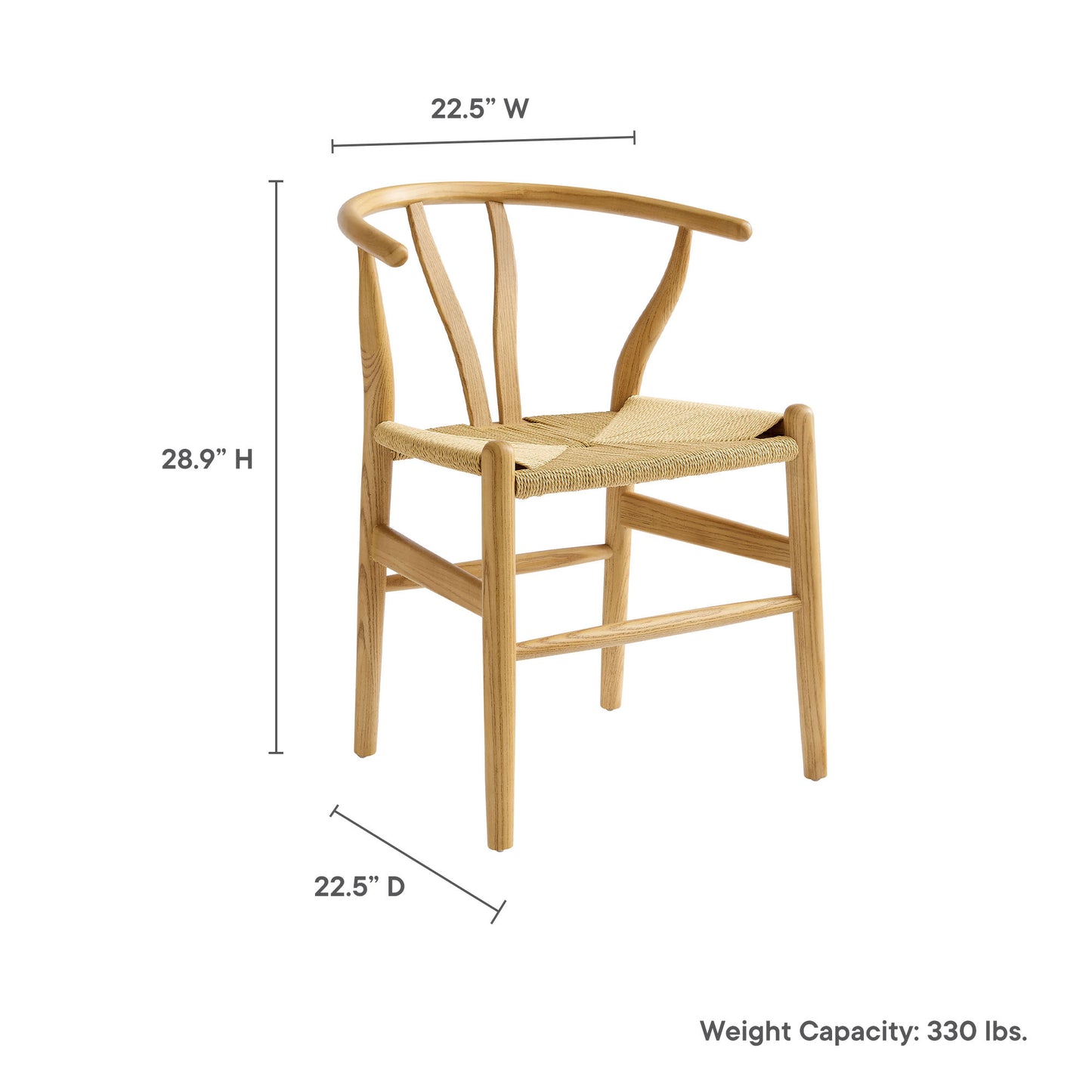 Amish 29" Wood Dining Chair by Furniture For America