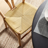 Sisal 29" Wood Dining Chair in Walnut