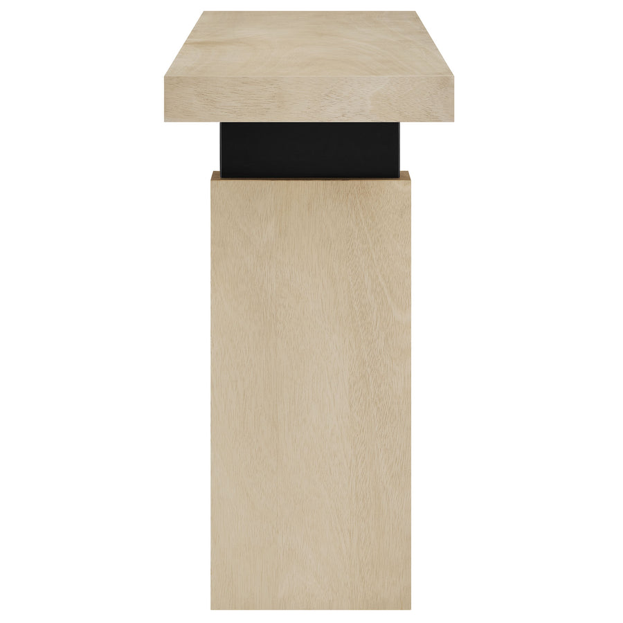 Caelia 52" Rectangular Wood Console Table in Natural