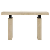 Caelia 52" Rectangular Wood Console Table in Natural