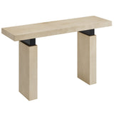 Caelia 52" Rectangular Wood Console Table in Natural