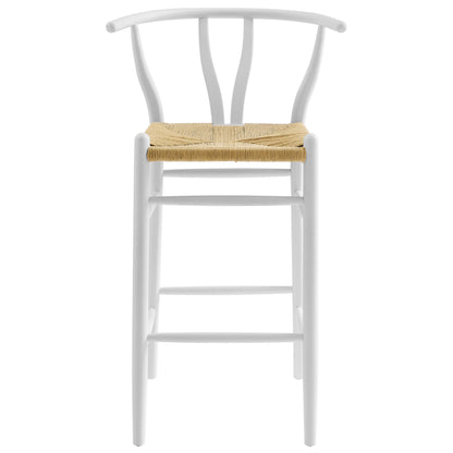 Amish Wood Bar Stool by Furniture For America