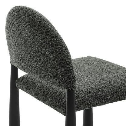 Hayley Upholstered Fabric Dining Side Chair by Furniture For America