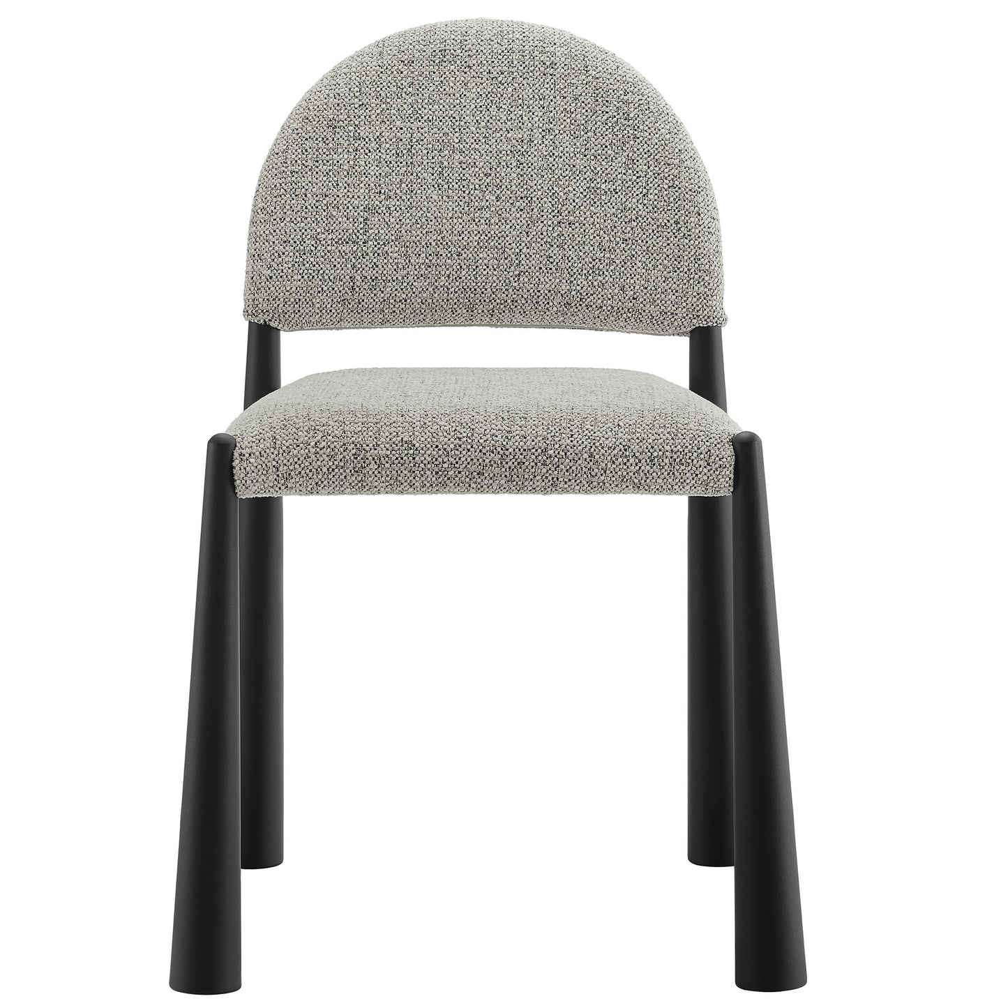 Hayley Upholstered Fabric Dining Side Chair by Furniture For America