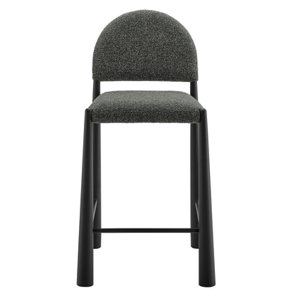 Hayley Upholstered Fabric Counter Stool by Furniture For America