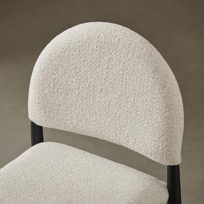 Hayley Upholstered Fabric Counter Stool by Furniture For America