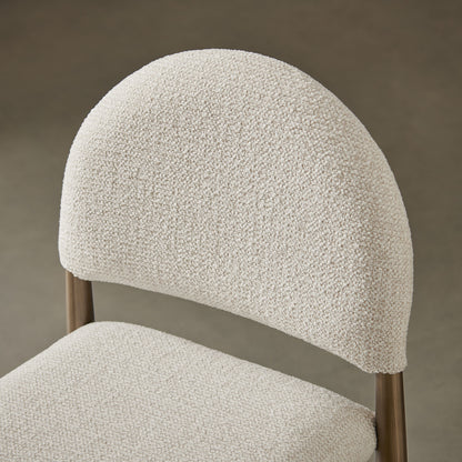 Hayley Upholstered Fabric Counter Stool by Furniture For America