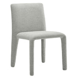 Liora Fabric Upholstered Dining Chair in Dove Gray