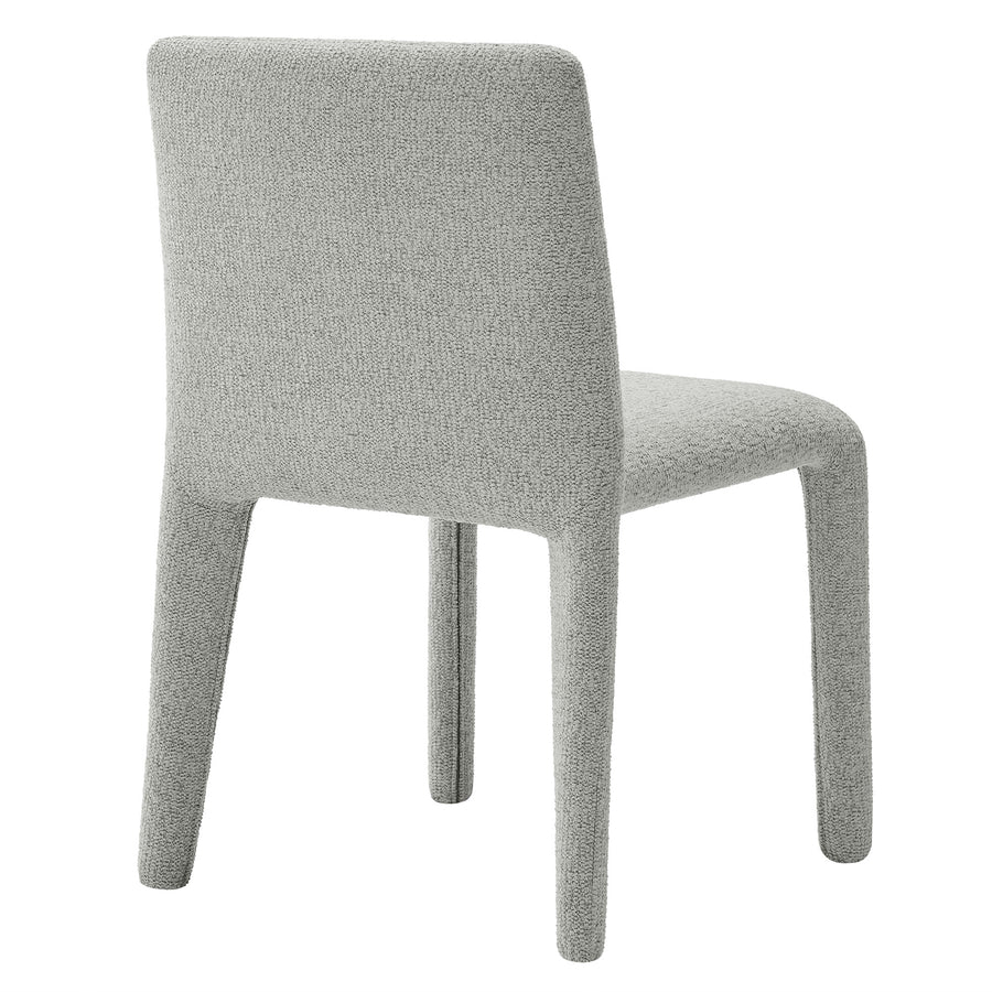 Liora Fabric Upholstered Dining Chair in Dove Gray