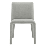 Liora Fabric Upholstered Dining Chair in Dove Gray