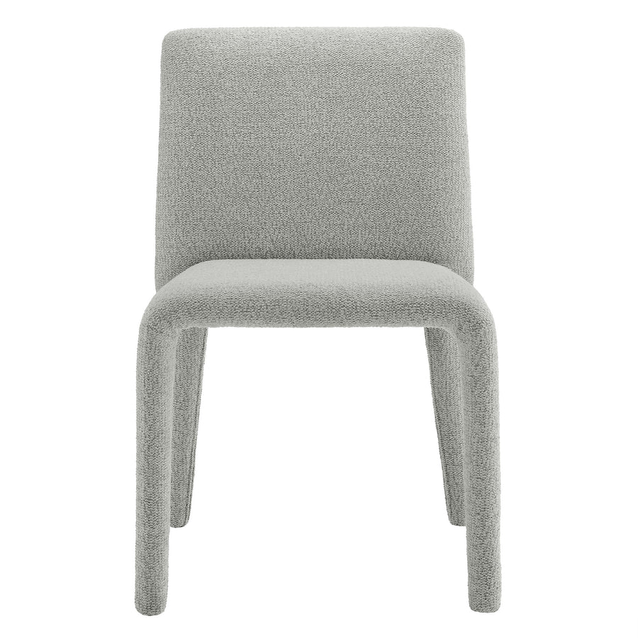 Liora Fabric Upholstered Dining Chair in Dove Gray