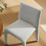 Liora Fabric Upholstered Dining Chair in Dove Gray