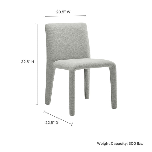Rhodes Fabric Upholstered Dining Chair by Furniture for America