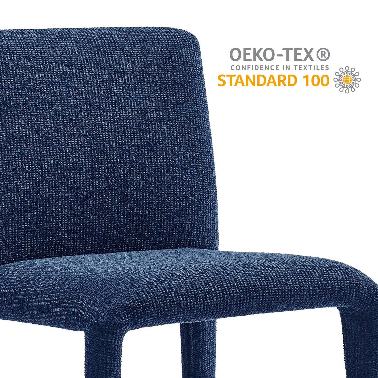 Rhodes Fabric Upholstered Dining Chair by Furniture for America