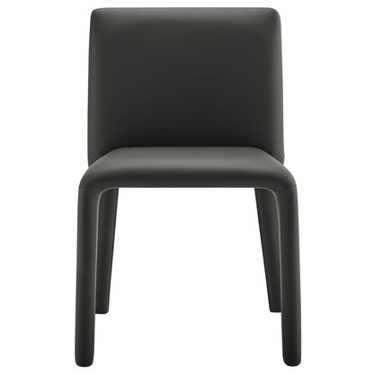 Rhodes Vegan Leather Upholstered Dining Chair by Furniture for America
