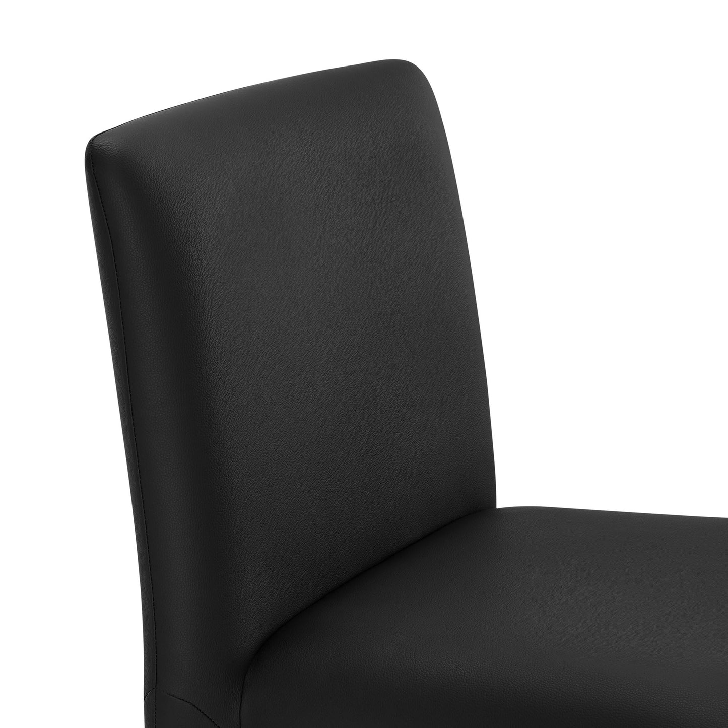 Rhodes Vegan Leather Upholstered Dining Chair by Furniture for America