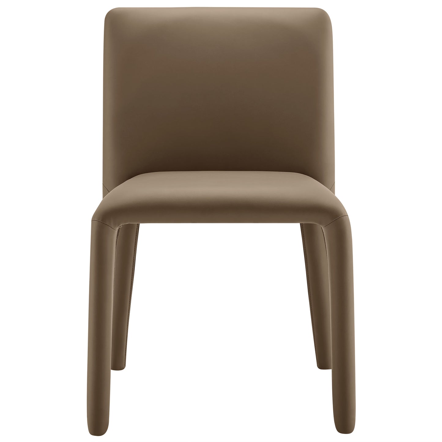 Rhodes Vegan Leather Upholstered Dining Chair by Furniture for America