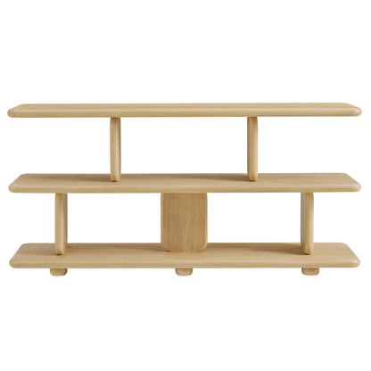 Lyle Sculptural 2-Tier Bookshelf by Furniture For America