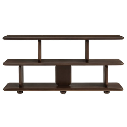 Lyle Sculptural 2-Tier Bookshelf by Furniture For America