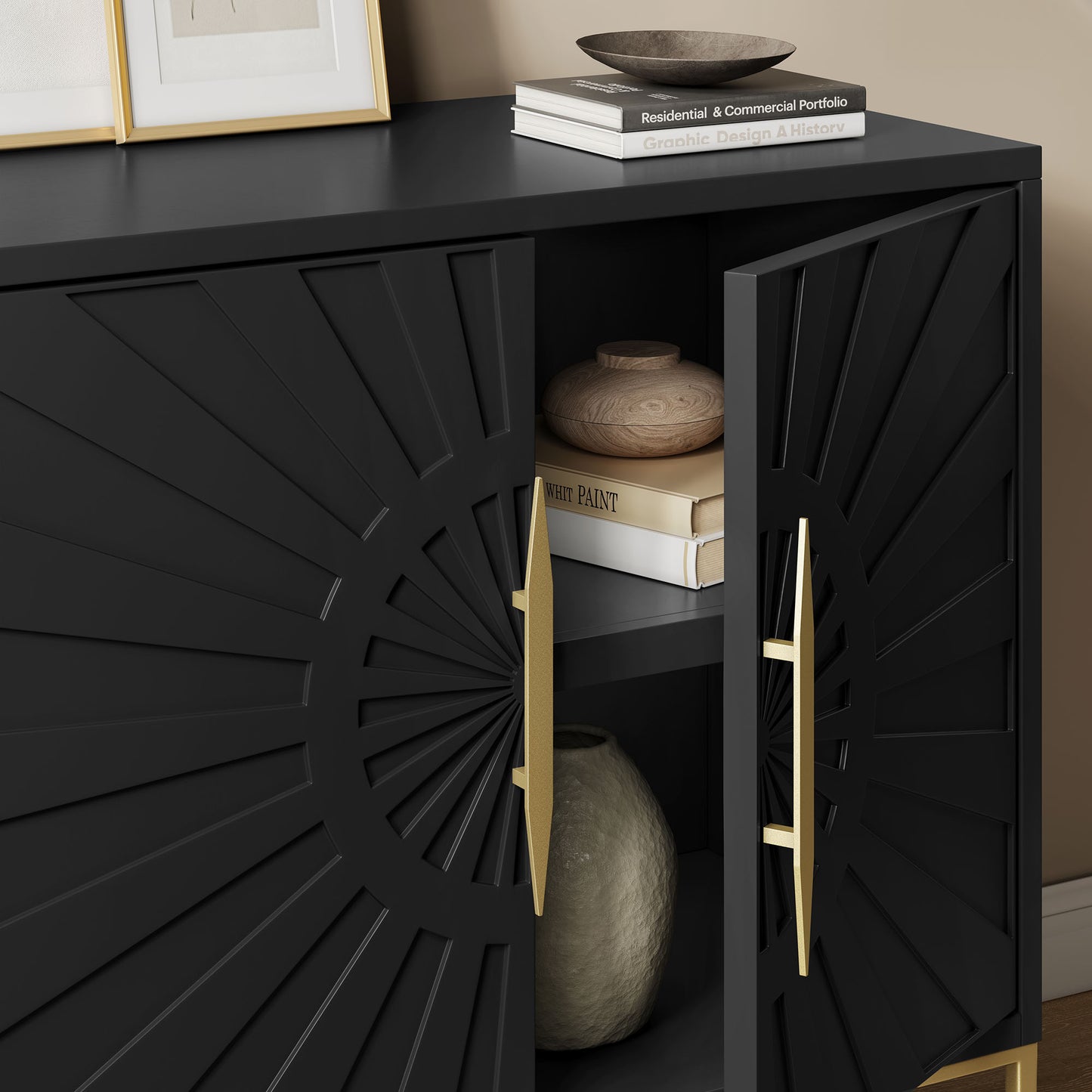 Awaken 35" Accent Cabinet by Furniture For America