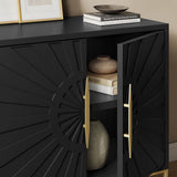 Briar 35" Accent Cabinet in Black