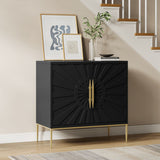 Briar 35" Accent Cabinet in Black