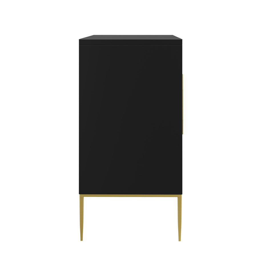 Briar 47" Accent Cabinet in Black